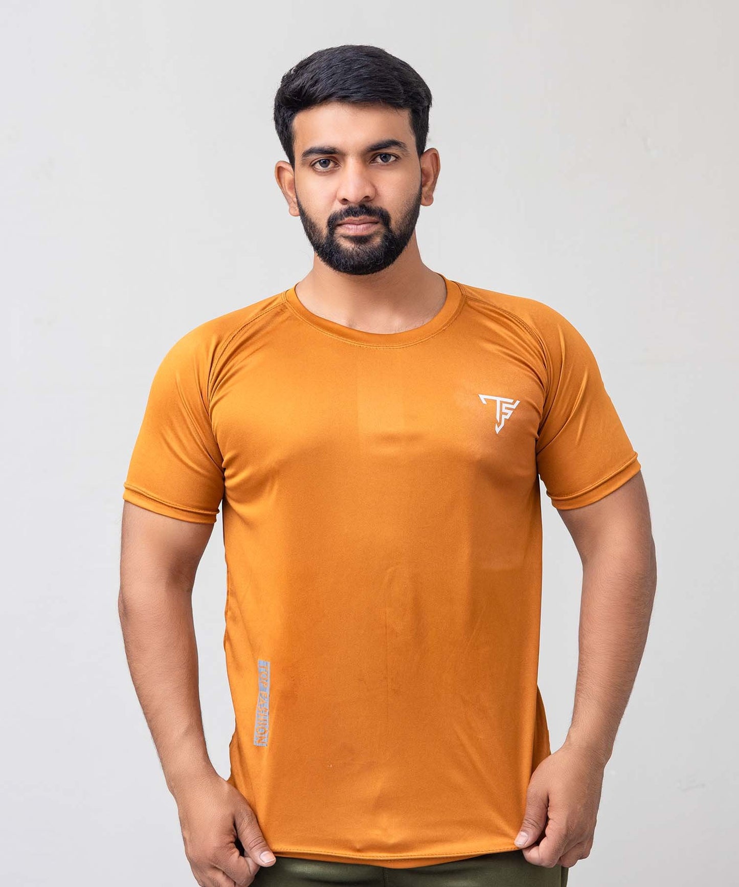 Mustard Sports T-Shirt – Lightweight & Stylish
