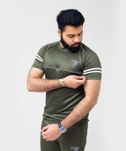 Comfort Olive Green Men’s Tracksuit