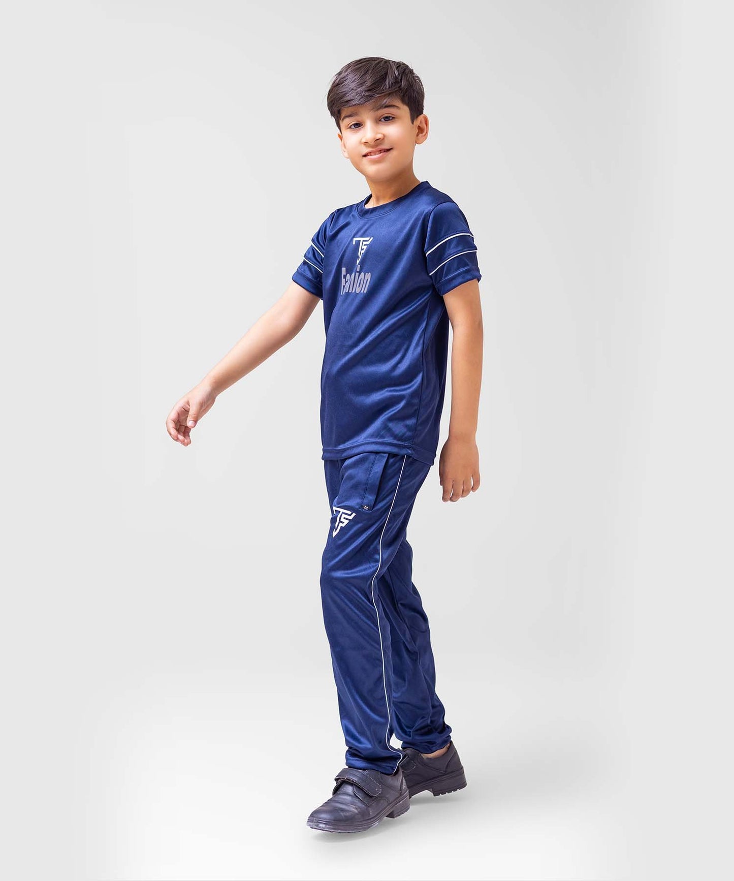 Stylish Navy Blue Kids’ Tracksuit