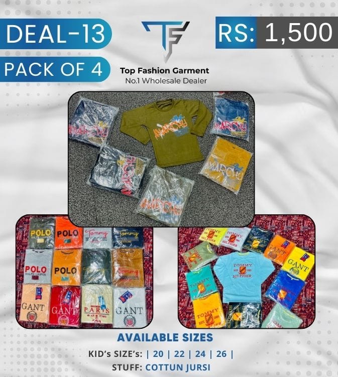 Deal 13 For Kid’s – Full Sleeve Comfort Meets Style