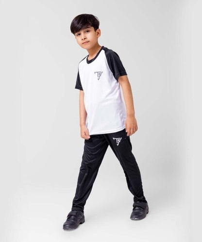 Stylish Black & White Kids’ Tracksuit