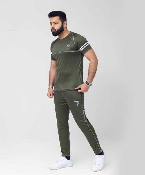 Comfort Olive Green Men’s Tracksuit