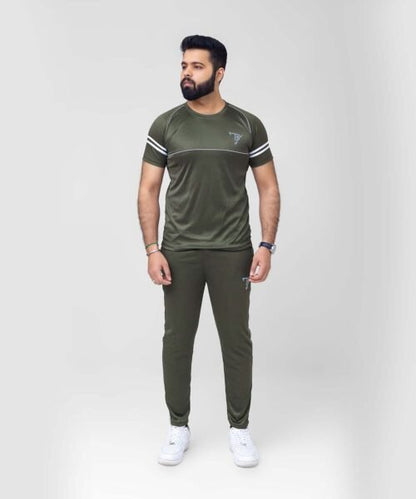 Comfort Olive Green Men’s Tracksuit