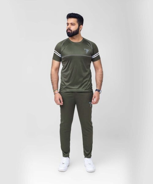 Comfort Olive Green Men’s Tracksuit