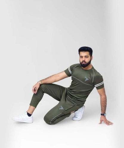 Comfort Olive Green Men’s Tracksuit