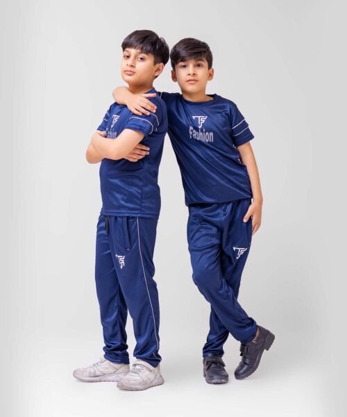 Stylish Navy Blue Kids’ Tracksuit