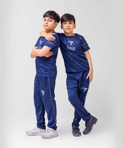 Stylish Navy Blue Kids’ Tracksuit