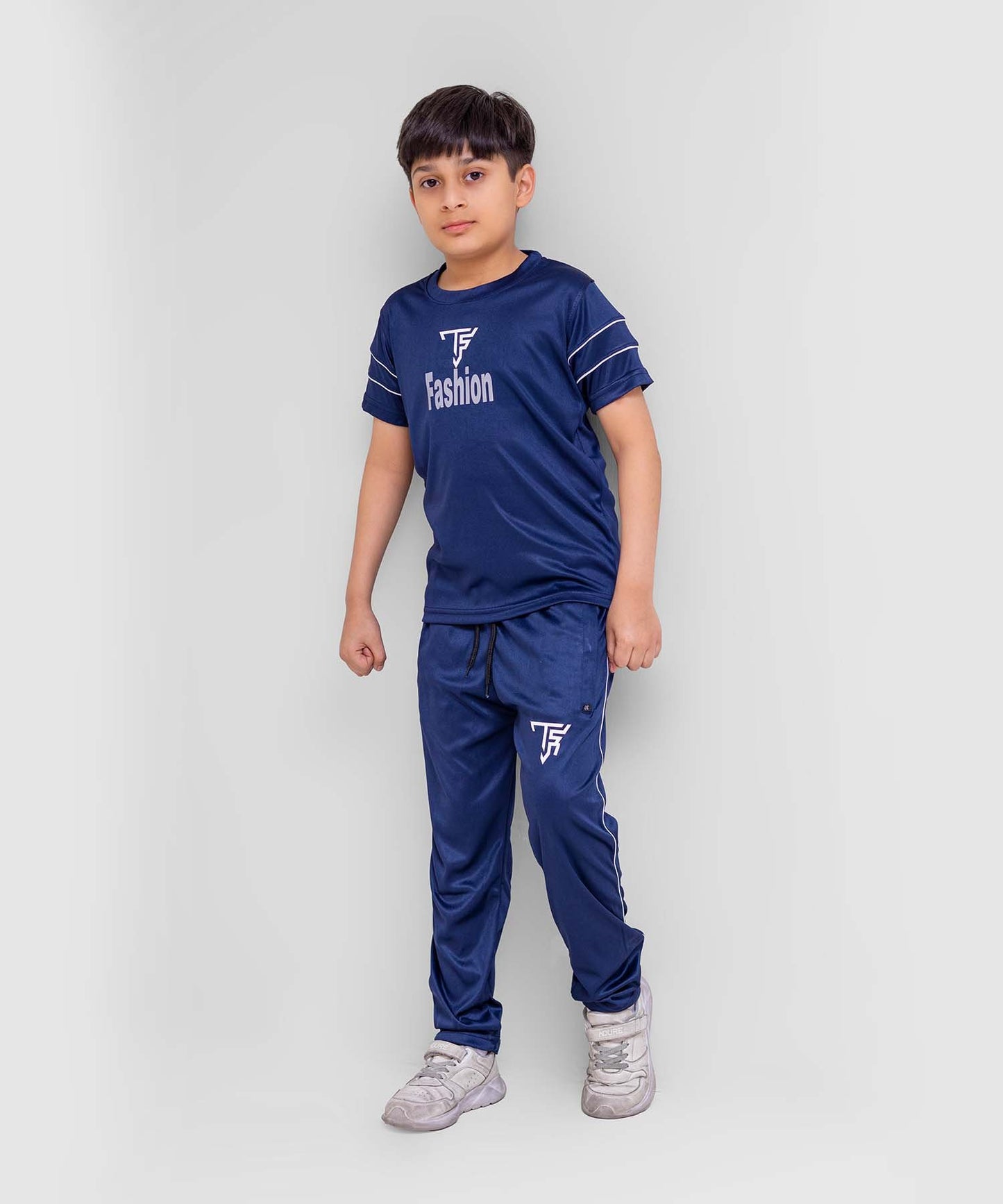 Stylish Navy Blue Kids’ Tracksuit