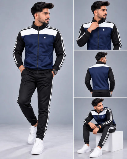 Deal-23 | Pack of 2 Men’s Winter Fleece Tracksuits – Premium Quality