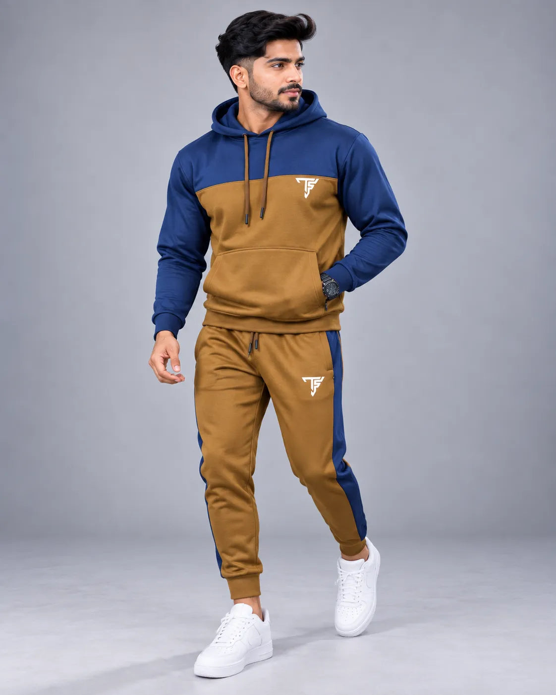 DEAL-35 — Premium Winter Fleece Hooded Tracksuits (Pack of 2)