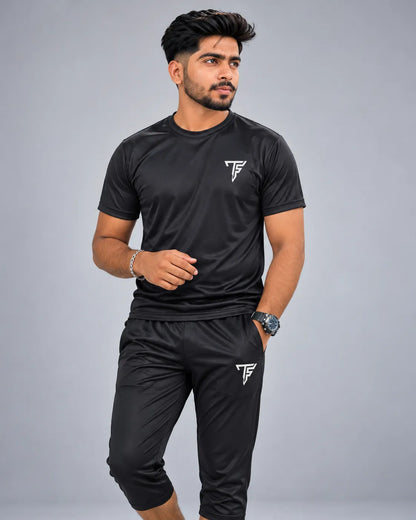 Deal 30 – 3 Piece Men’s Dri-Fit Track Suit Set + FREE T-Shirt | Premium Sportswear
