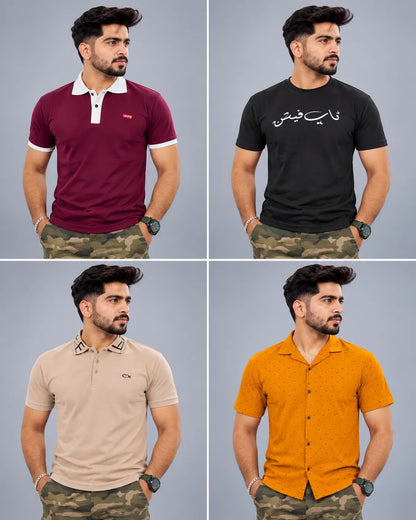 Deal 6 – Polo Shirt Bundle (Pack of 4)