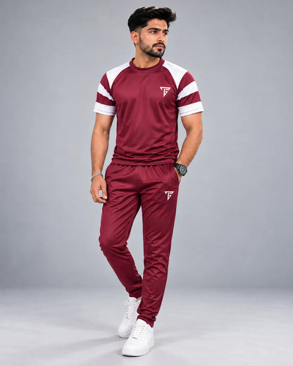 Deal 30 – 3 Piece Men’s Dri-Fit Track Suit Set + FREE T-Shirt | Premium Sportswear