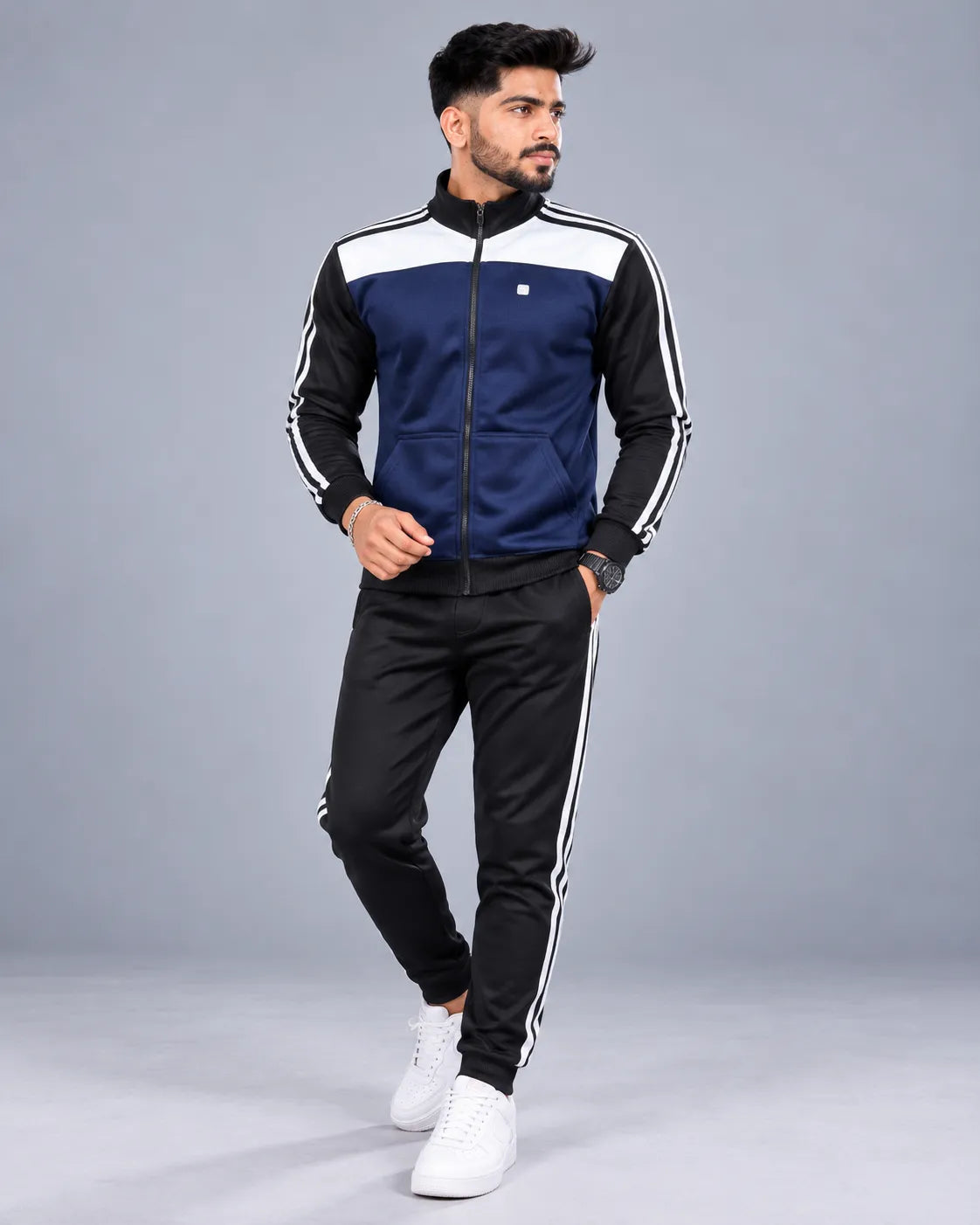 Deal-23 | Pack of 2 Men’s Winter Fleece Tracksuits – Premium Quality