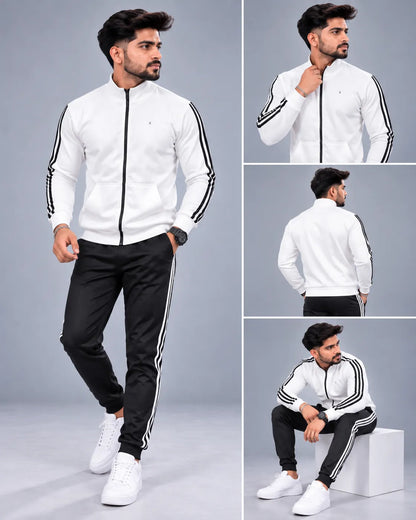 Deal-23 | Pack of 2 Men’s Winter Fleece Tracksuits – Premium Quality