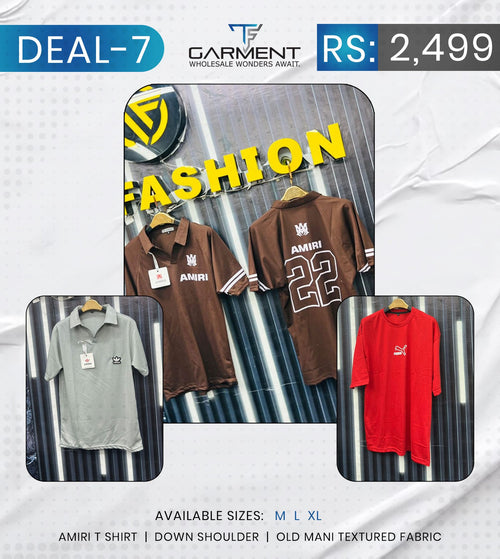 Deal 7 – Amiri – Shirt Bundle (Pack of 3)